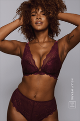 All Wonder, Push Up Bra - Wine - Lemonade Dolls