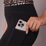 High Waisted Legging - Black - Lemonade Dolls