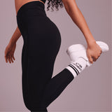 High Waisted Legging - Black - Lemonade Dolls