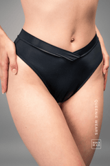Second Skin Wrap Brief - Black - Lemonade Dolls