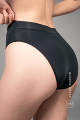 Second Skin Wrap Brief - Black - Lemonade Dolls