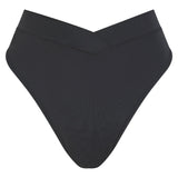 Second Skin Wrap Thong - Black - Lemonade Dolls