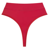 Second Skin Wrap Thong - Deep Red - Lemonade Dolls