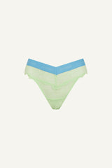 Signature Lace Brazilian - Pastel Green - Lemonade Dolls