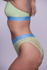 Signature Lace Brief - Pastel Green - Lemonade Dolls