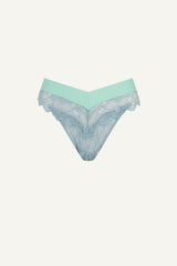 Maillot de bain brésilien Signature Lace V - Trilogy Denim