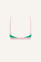 Brassière en dentelle Synergy - Émeraude