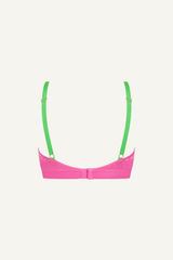 Wicked Picot Lace Bralette - Pink - Lemonade Dolls
