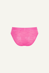 Wicked Picot Lace Brief - Pink - Lemonade Dolls