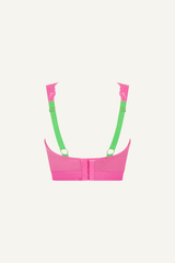 Wicked Picot Lace Fuller Cup - Pink - Lemonade Dolls