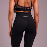 Wrap Waist Legging - Black - Lemonade Dolls