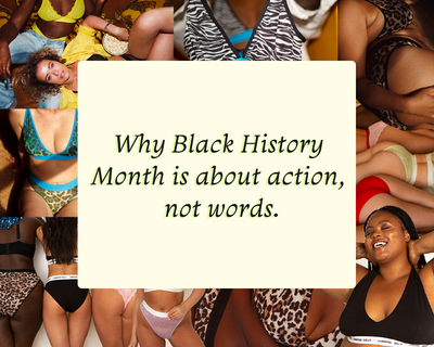 Why Black History Month is about action, not words.