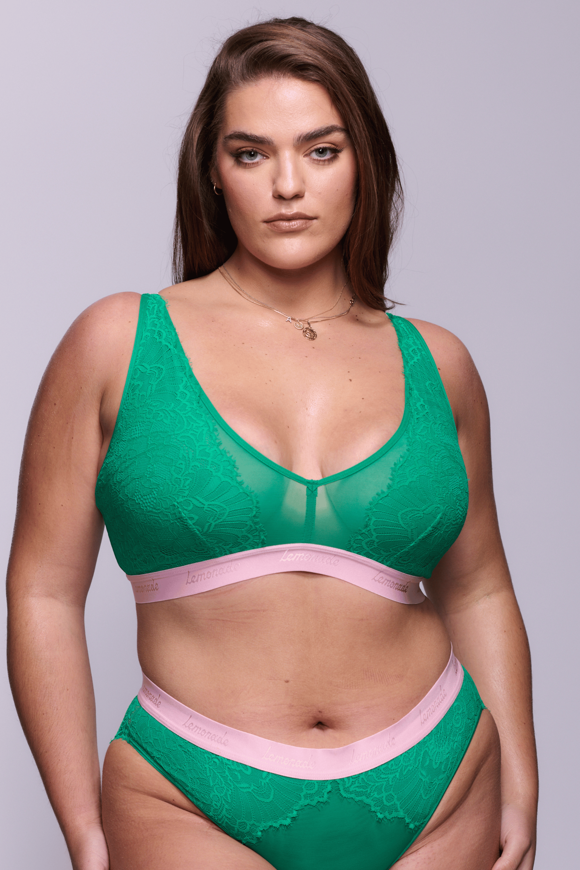 Synergy Lace Fuller Cup Bra - Emerald