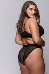 Signature Lace Fuller Cup – Black