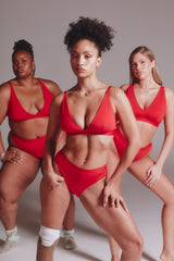 Everyday Eco Bralette - Red