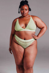 Signature Lace Brazilian - Light Green