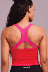 Brassière Active Tank - Rose
