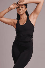 Fuller Cup Sports Bra Top - Black