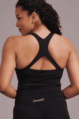 Fuller Cup Sports Bra Top - Black