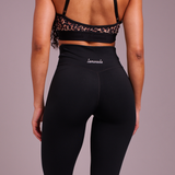 Wrap Waist Legging - Black