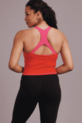 Fuller Cup Sports Bra Top - Pink