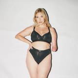 Second Skin High Support Bra - Black