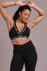 Wrap Waist Legging - Black