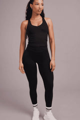 High Waisted Legging - Black