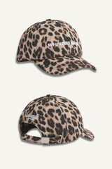 "My Undies Match" Embroidered Leopard Print Cap