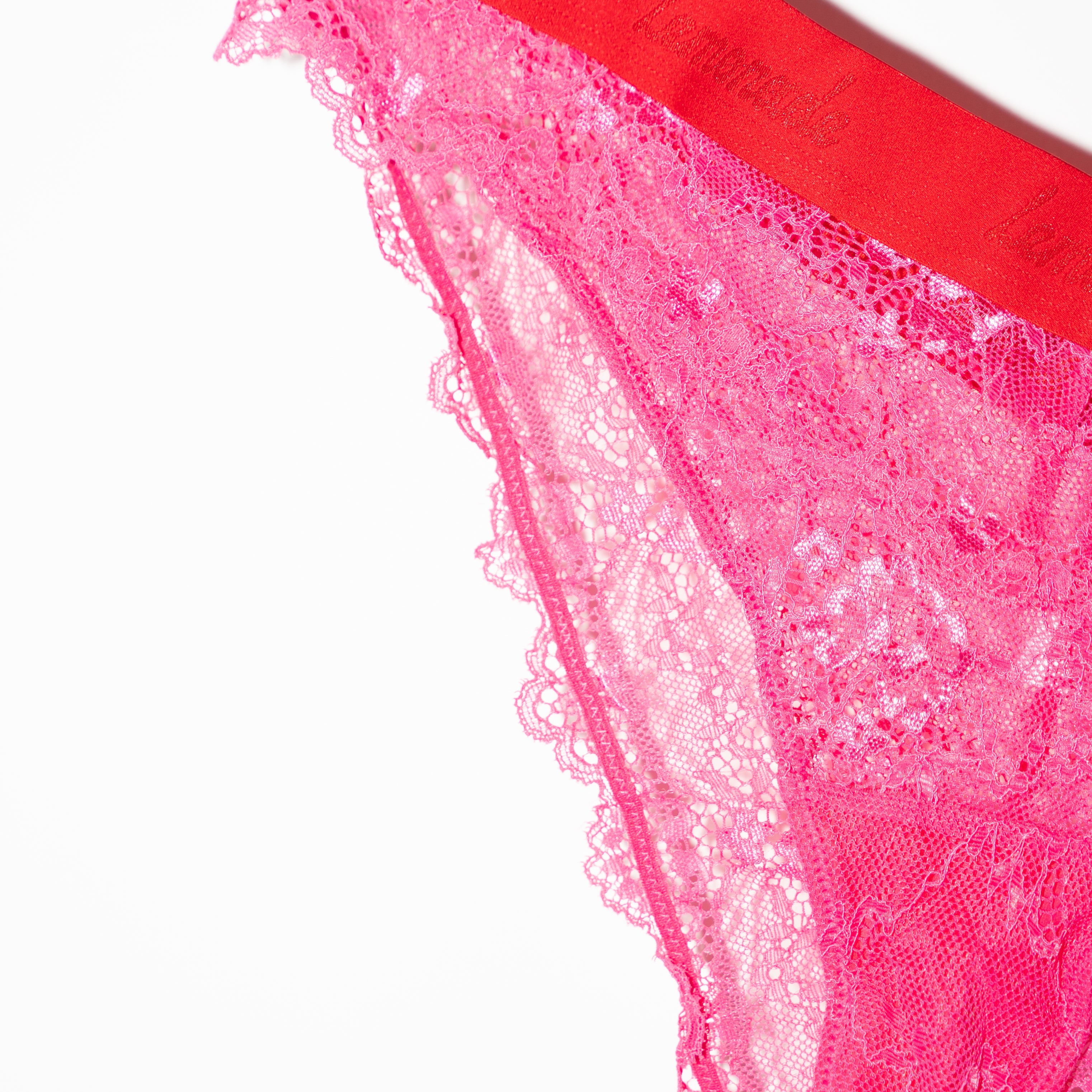 Signature Lace Brazilian - Dark Pink