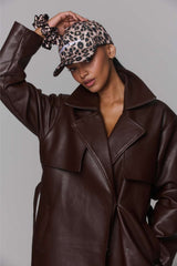 "My Undies Match" Embroidered Leopard Print Cap