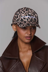 "My Undies Match" Embroidered Leopard Print Cap