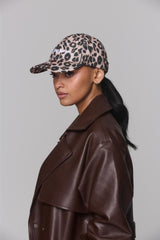 "My Undies Match" Embroidered Leopard Print Cap
