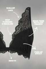 All Wonder, Push Up Bra - Black