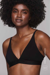 So Soft Mesh Bralette - Black