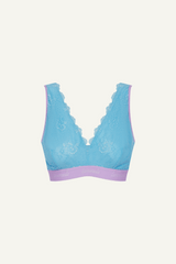 Signature Lace Fuller Cup Bra - Pastel Blue