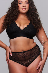 Signature Lace Fuller Cup & Short Set - Black