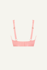 Neon Coral Lace Bralette