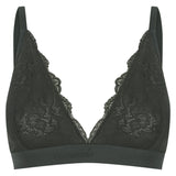 Signature Lace Bralette - Black Slate
