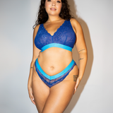 Signature Lace Brazilian - Midnight Blue