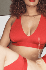 Everyday Eco Fuller Cup Bralette - Red