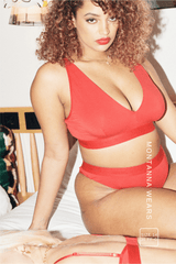 Everyday Eco Fuller Cup Bralette - Red