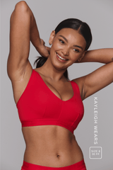 Everyday Eco Fuller Cup Bralette - Red