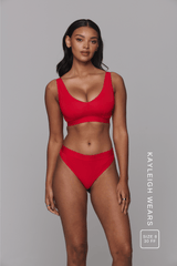 Everyday Eco Thong - Red
