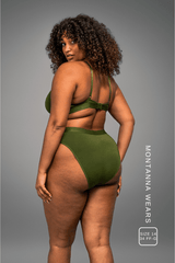 Everyday Eco Bralette - Khaki