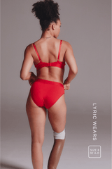Everyday Eco Bralette - Red
