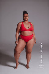 Everyday Eco Bralette - Red