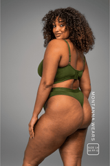 Everyday Eco Fuller Cup Bralette - Khaki