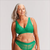 Signature Lace Fuller Cup Bra - Emerald