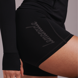 Wrap Waist Short - Black